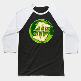 The sloth's green world and we need to preserve it Baseball T-Shirt